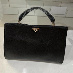 VANESSA WILLIAMS Posh Satchel with Crossbody Strap